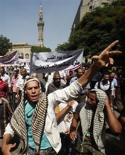Egypt Stuck Between Military, Mosque