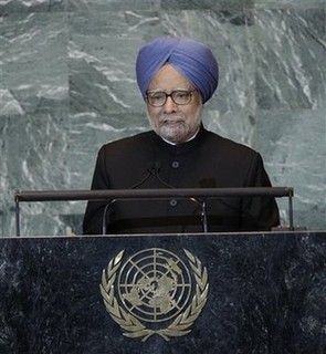 Manmohan Singh at the Center of India's Storm