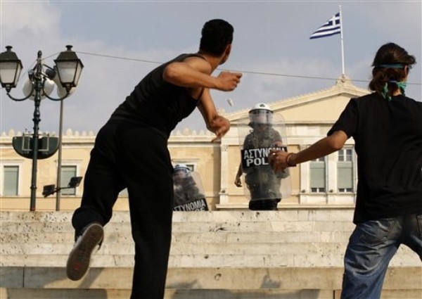 Rage and Fear in Athens and Berlin