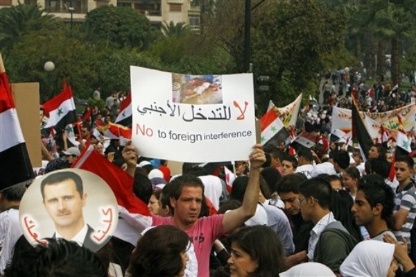 Syrian Slips Toward Sectarian War