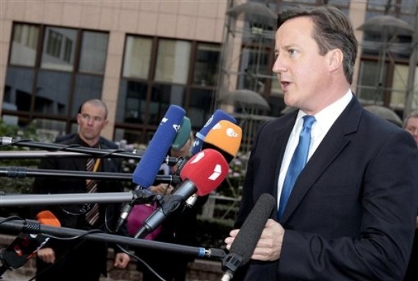 Cameron Tries Goading Sarkozy
