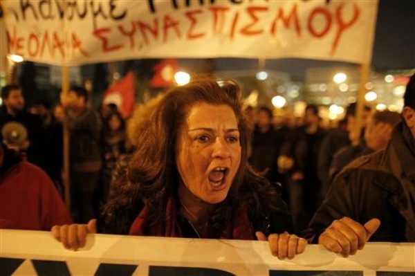 Greek Elites Set Against Own People