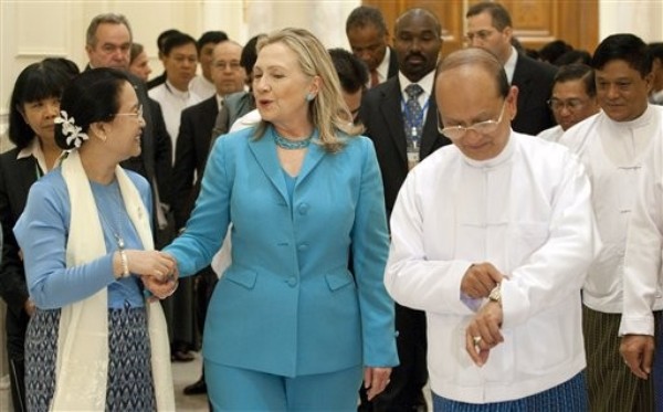 Clinton and Burma: All About China