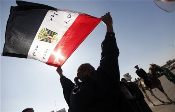 Egypt Politics=Military+Brotherhood+Salafists