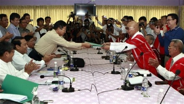 The Burmese Regime Crumbles