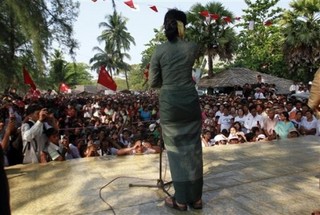 Suu Kyi in Election Mode