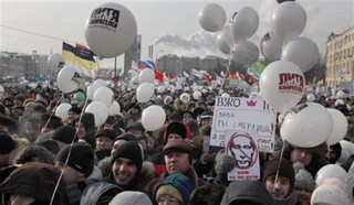 Russian Protesters Up the Ante