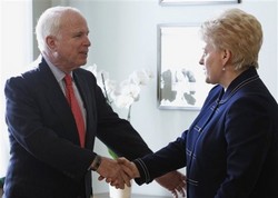 John McCain Talks on Afghanistan, N