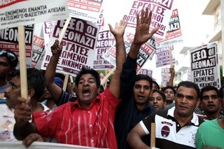 Greek Far Right Hangs a Target on Immigrants