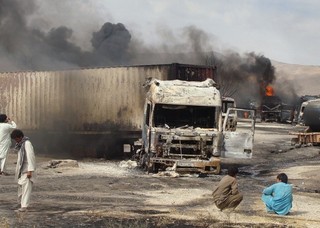 Amazing Logistics of an Afghan Exit