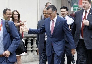 Romney Isn't Out to Make the World Swoon
