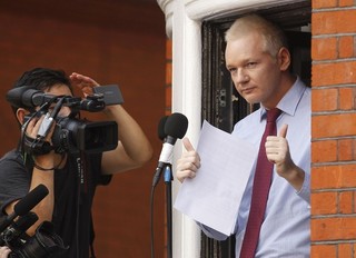 Julian Assange: The Balcony Defense
