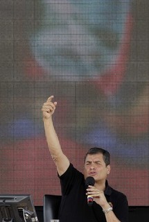 Ecuador's Correa Follows Chavez Playbook