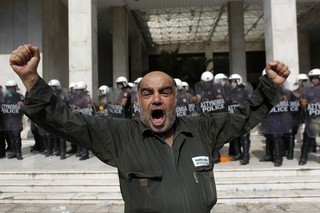 Embattled Greeks Lash Out at Immigrants