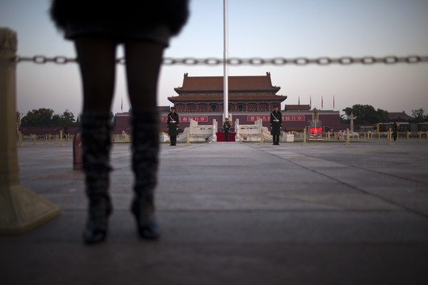 At China Congress, Women Are 'Scenery'