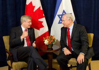 Stephen Harper Not Doing Israel Any Favors