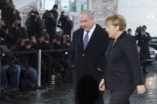 Merkel, Netanyahu Play Down Differences
