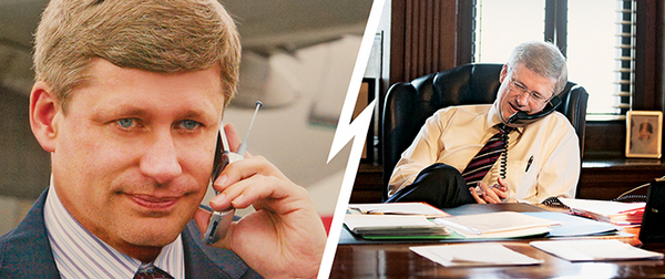 Stephen Harper Interviews Himself