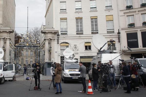 French Flee a Nation in Despair
