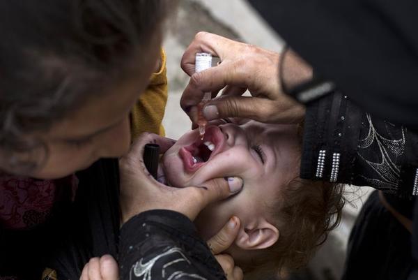 Polio Is Spreading in the Middle East