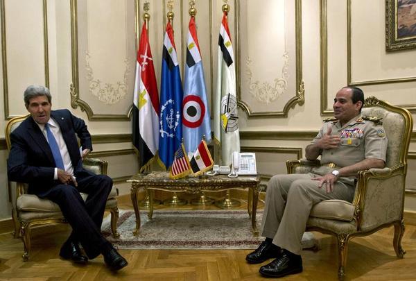 Washington's Kid Gloves and Egypt's Fist