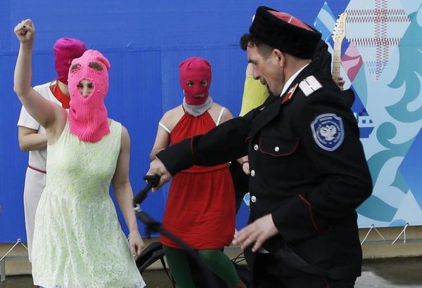 Pussy Riot Whips Sochi