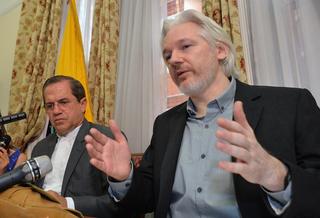 St. Julian Assange Now Preaches to Nobody