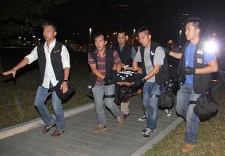Hong Kong Protester Beaten by Police