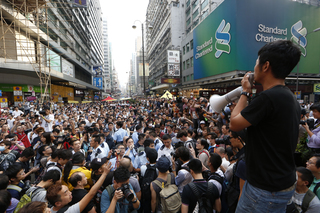 Protesters Learning Lesson of China's Power
