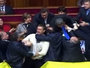 Violence Erupts In Ukraine Parliament