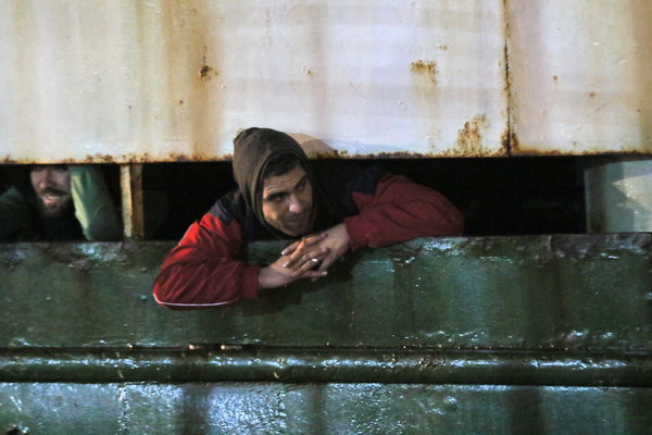 Syrians on the Ghost Boat to Europe