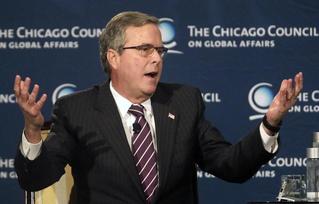Jeb Bush Borrows Brother's Foreign Policy