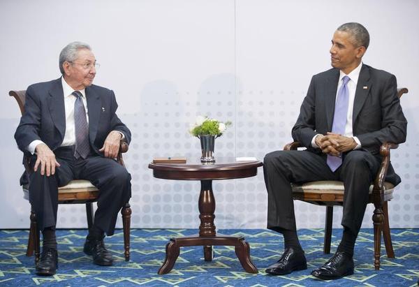 Obama and Castro's Historic Meeting