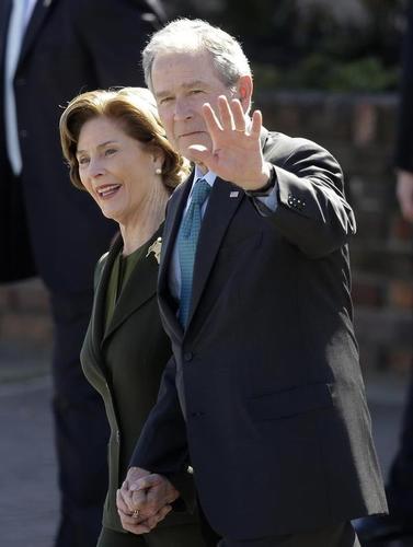 George W. Bush Bashes Obama on Middle East