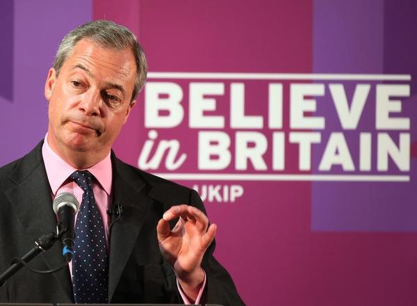 Nigel Farage Resigned. He's Already Back