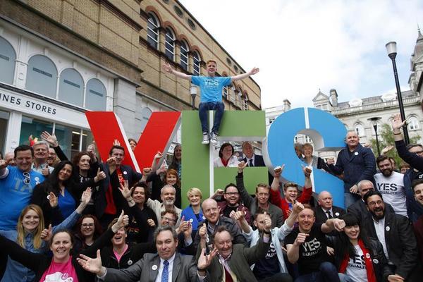 Ireland Today Votes on Gay Marriage