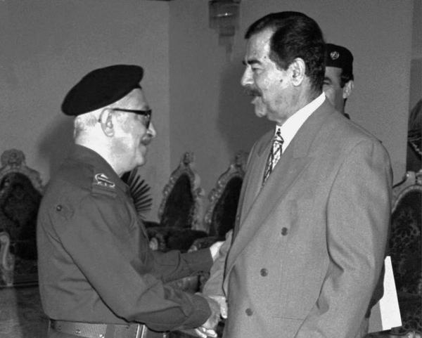 The Face of Saddam's Regime Dies