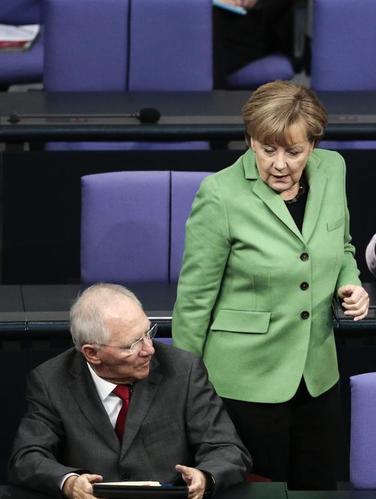 German Leadership, Divided over Greece