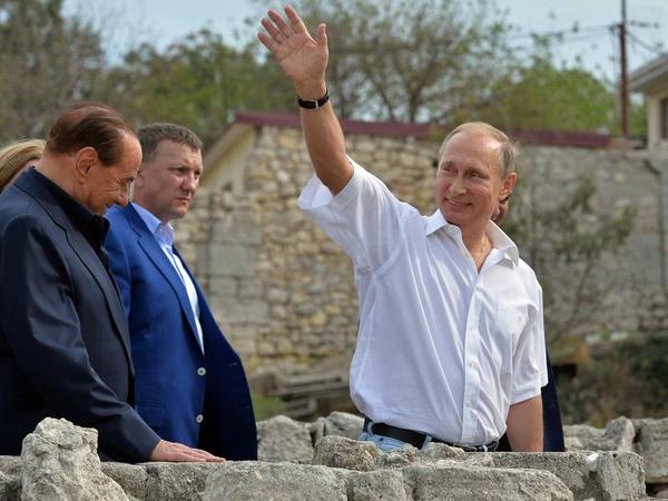 Putin Shifts Fronts