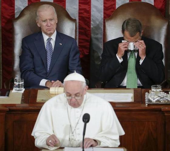 Pope to Congress: We're All Immigrants
