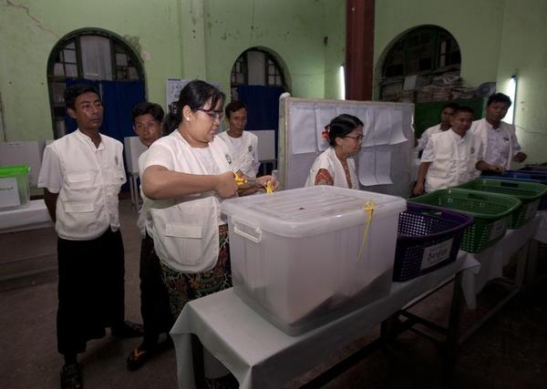Myanmar Votes Amid Claims of Irregularities