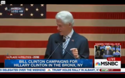 Bill Clinton: You Can't Help the Pa