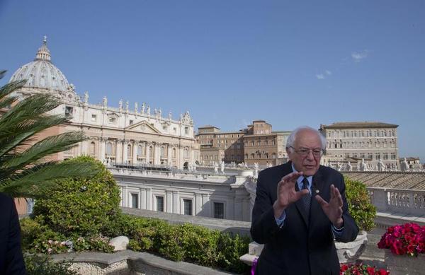 Bernie Sanders' Roman Holiday