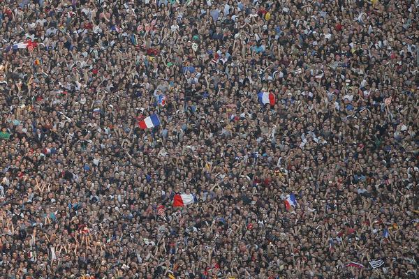 When Even Soccer Divides the French