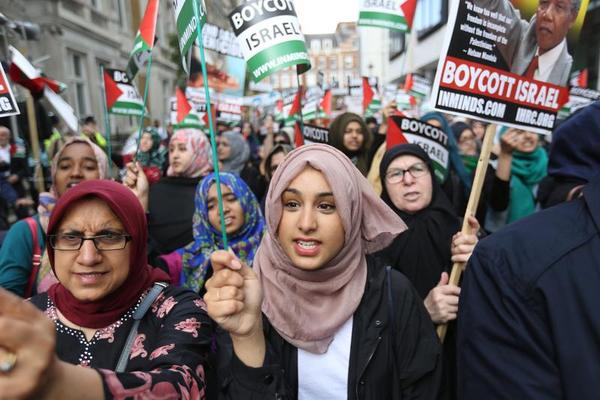 Inside a Hate-Filled Anti-Israel Protest