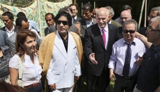 West Invests Hope in Qaddafi's Son