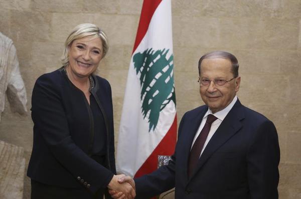 Le Pen's Poor Trump Impersonation in Lebanon