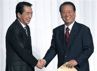 Mr. Kan vs. Mr. Ozawa