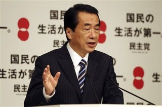 Kan Survives Japan Leadership Challenge