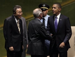 The Obama and Ahmadinejad Show